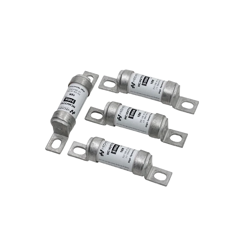 Высоковольтные Автомобильные предохранители постоянного тока Британский Стандартный круглый предохранитель для электромобиля 500VDC 10-400A 50KA RoHS соответствие требованиям