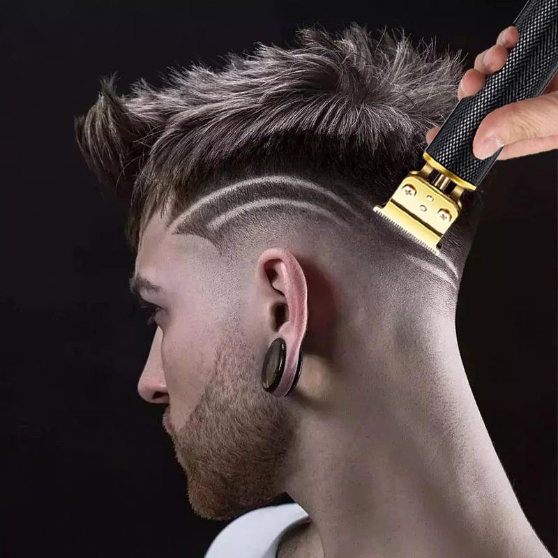 Modelling Engrave Electric Hair Clipper Low Noise Professional Hair Trimmer Hair Cutting Machine Beard Cordless