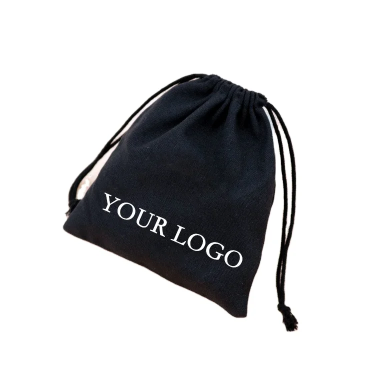 Reusable Eco Cotton Drawstring Shopping Bag Flower Print Women Men Travel Shopper Grocery Tote Storage Bags Gift Pouch