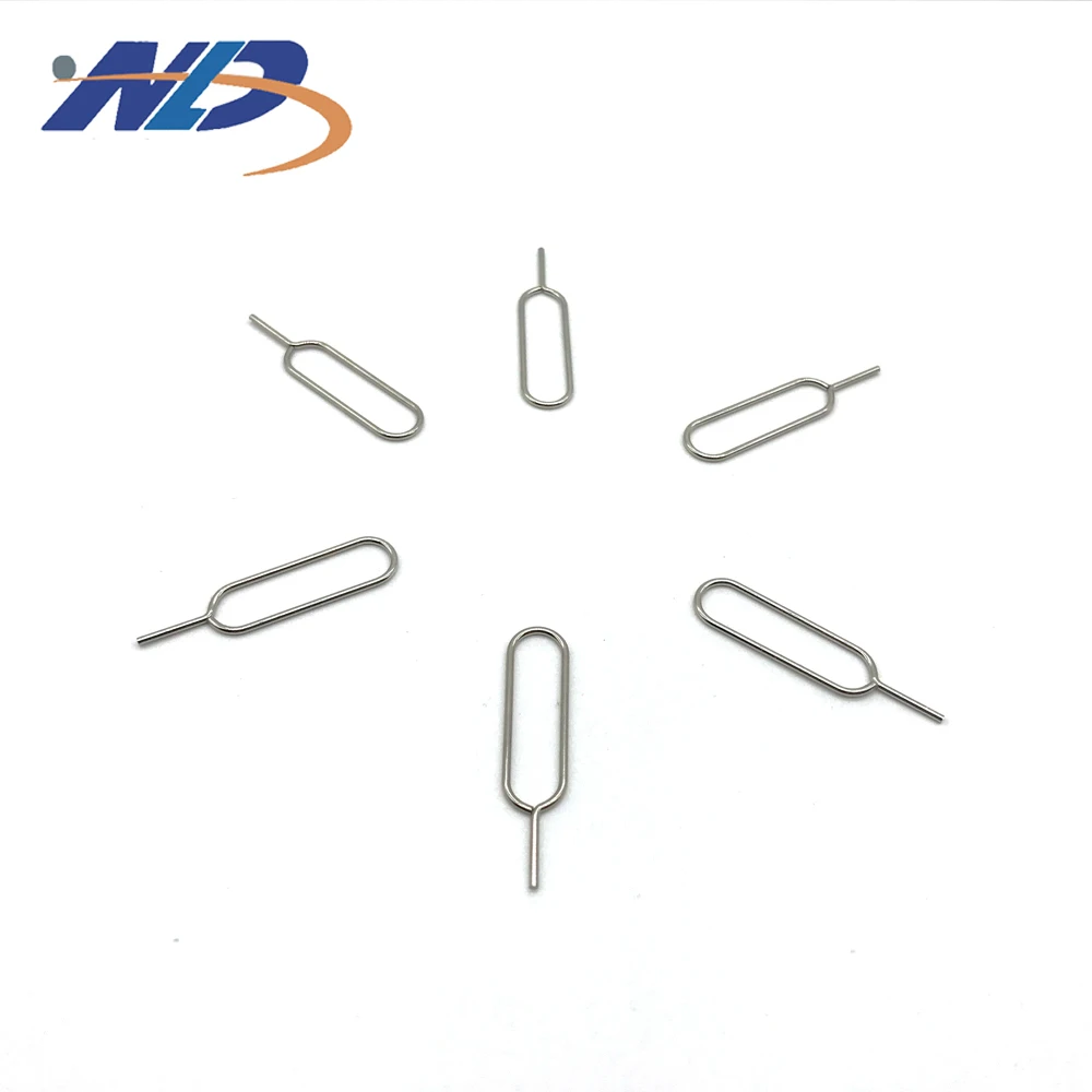 Metal tray eject removal tool needle opener Sim card pin For iPhone Android