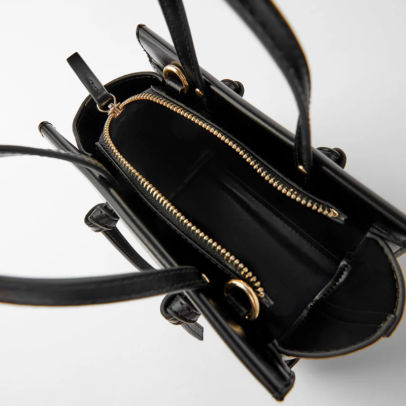 
Hand bags women black messenger bag leather handbags 