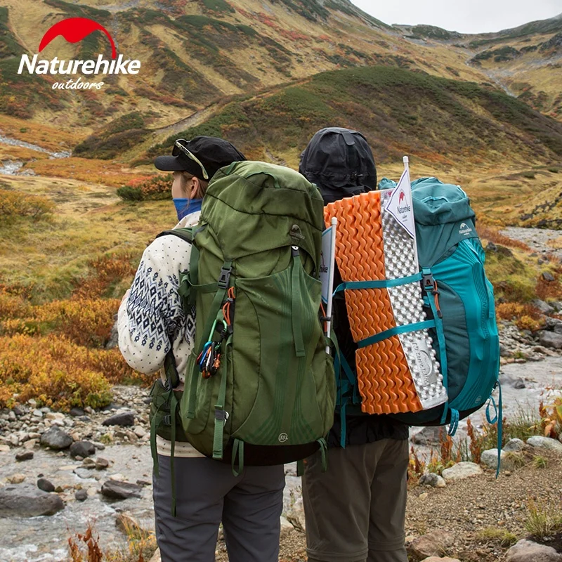  Профессиональный Горный рюкзак Naturehike 55L 65L вместительный Треккинговый ранец для активного отдыха кемпинга пешего туризма