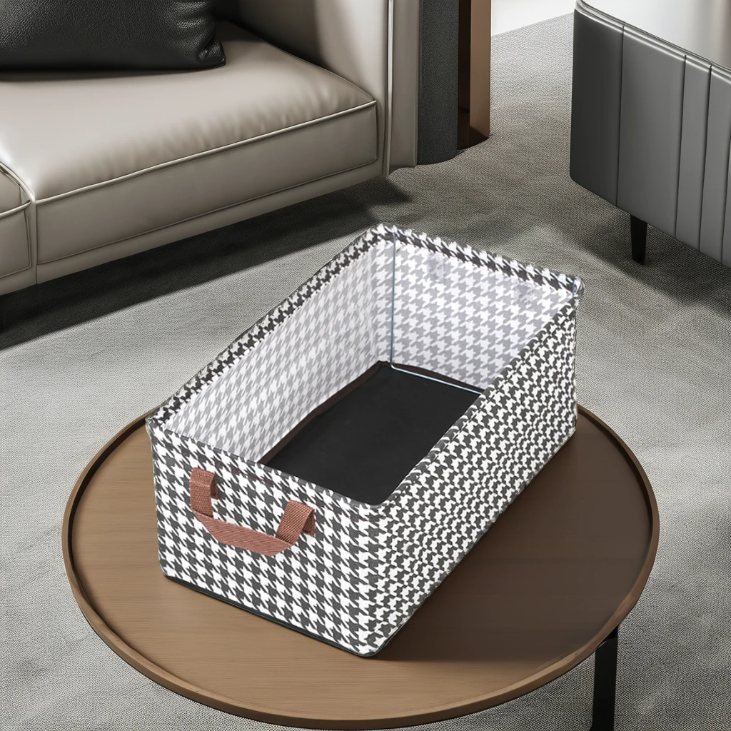 Good help at home selling thousand bird lattice folding storage box large capacity clothing organizer wardrobe layering device