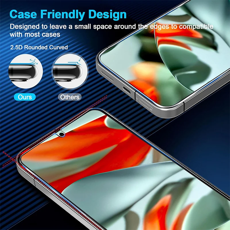 Bulk pack 2025 HD smart film mobile tempered glass phone screen protector for Google Pixel 9a