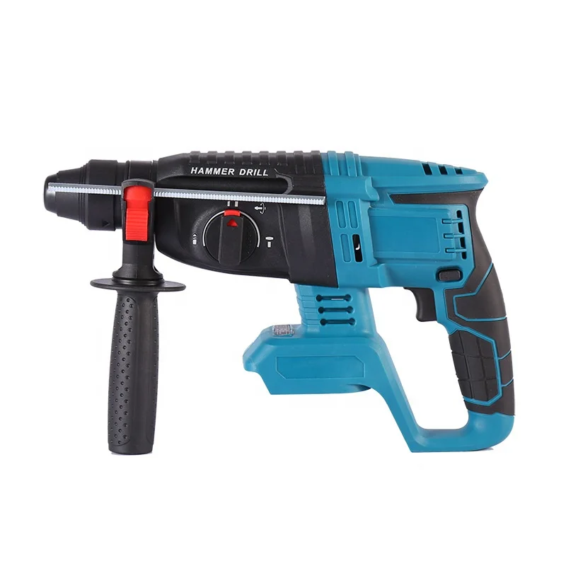 1200W Cordless Lithium Power Impact Driver 26mm Electric Rotary Hammer Impact Drill