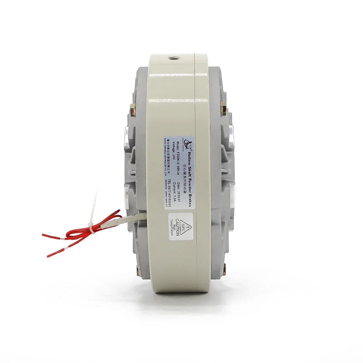 SHENGDA FZ25K-3 Can replace Mitsubishi Factory Supply hollow shaft Magnetic Powder Brakes for printing machinery