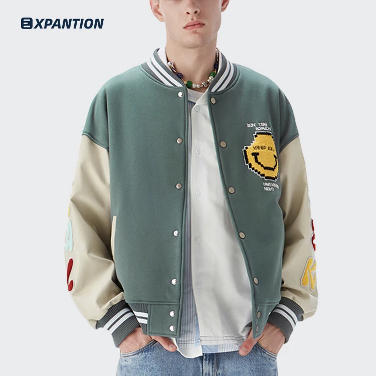 EXP high quality winter fashion streetwear hiphop men women university team baseball jackets