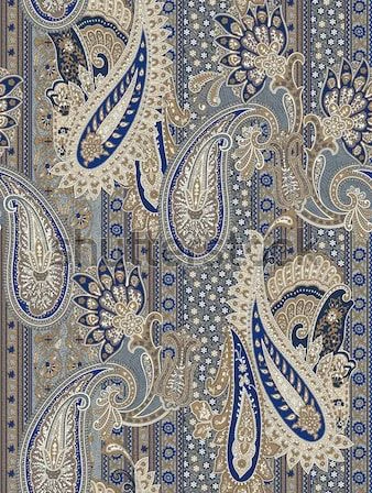 Fonesun-C546 100% хлопок с принтом пейсли ткань для рубашки