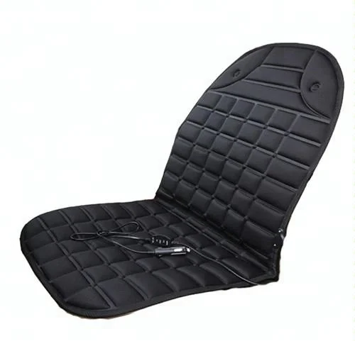 Factory Price warm pad car use Polyester 12V heated seat cushion