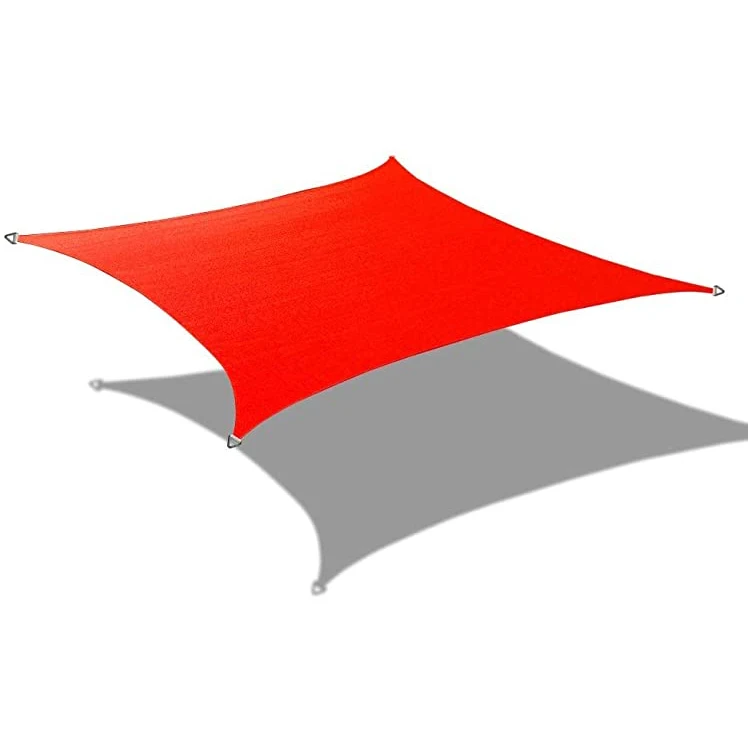 
waterproof sun shade sail patio pool top cover/shade sail awning 
