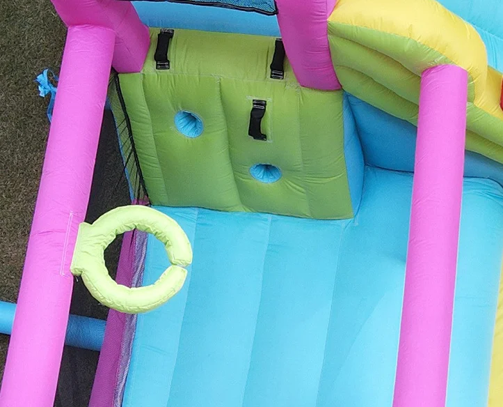 Pvc Commercial Purple Monki Jumper House Inflatable Bouncer Pastel White Bounce House For Sale