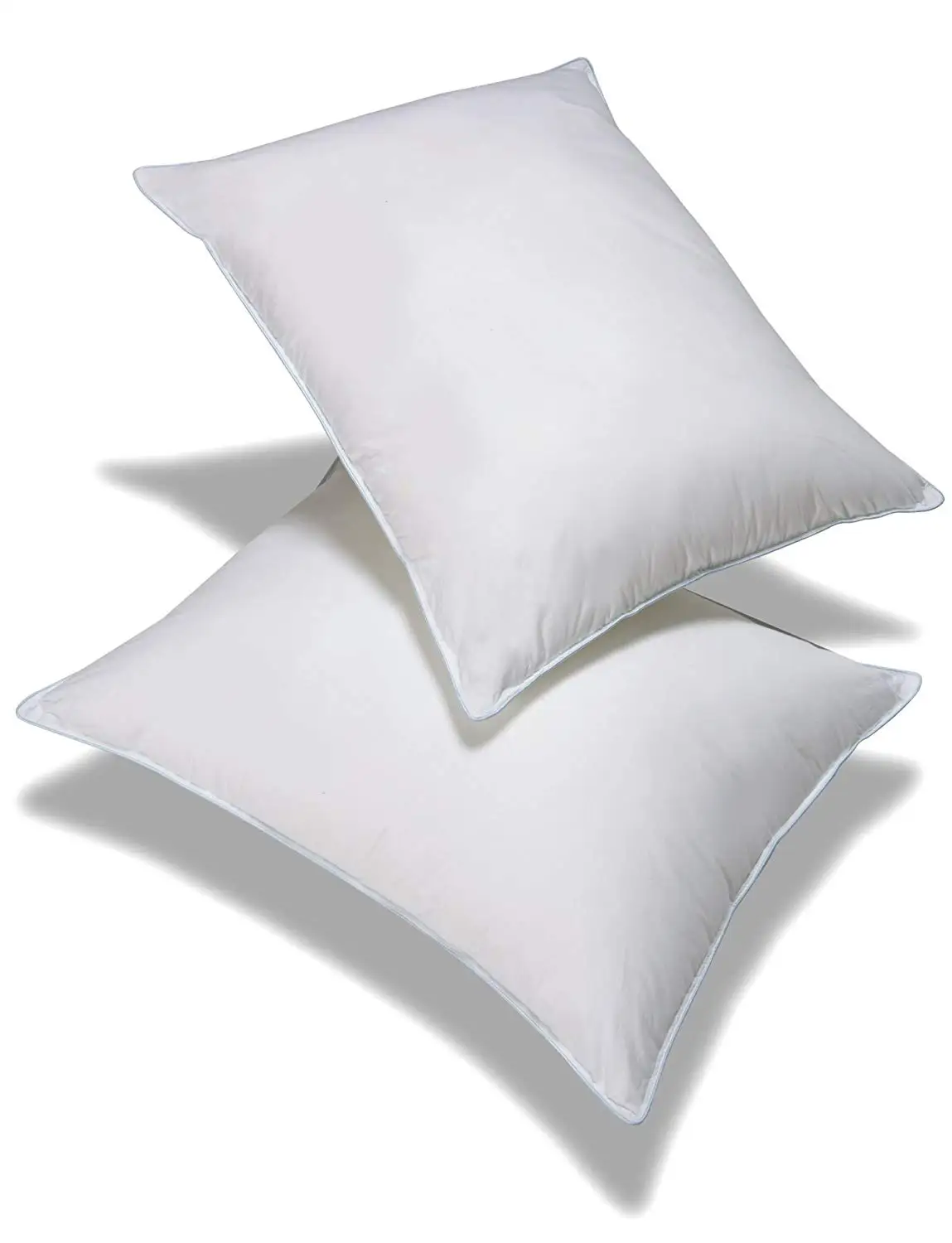 Pillowcases White  200 Thread Count Percale Fabric Hotel Linen Size Jacquard