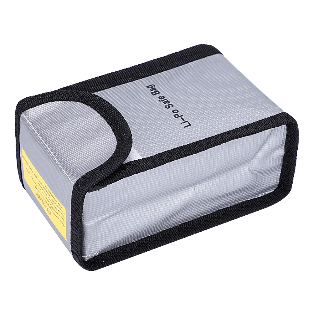 Fiberglass Fire Retardant Explosion Proof Safe Carrying Case Bag Fireproof Battery Storage Lipo RC Bag