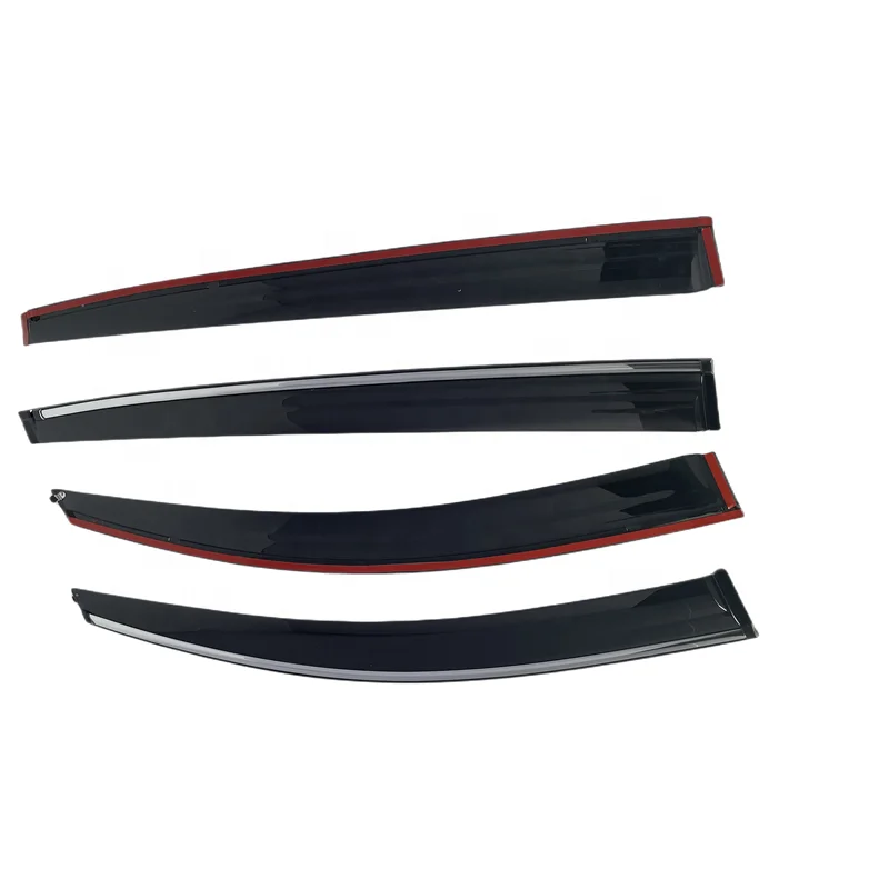 Car Black windshield Rain deflector door visor for Kia 2012 2011-2017 Sportage Accessories