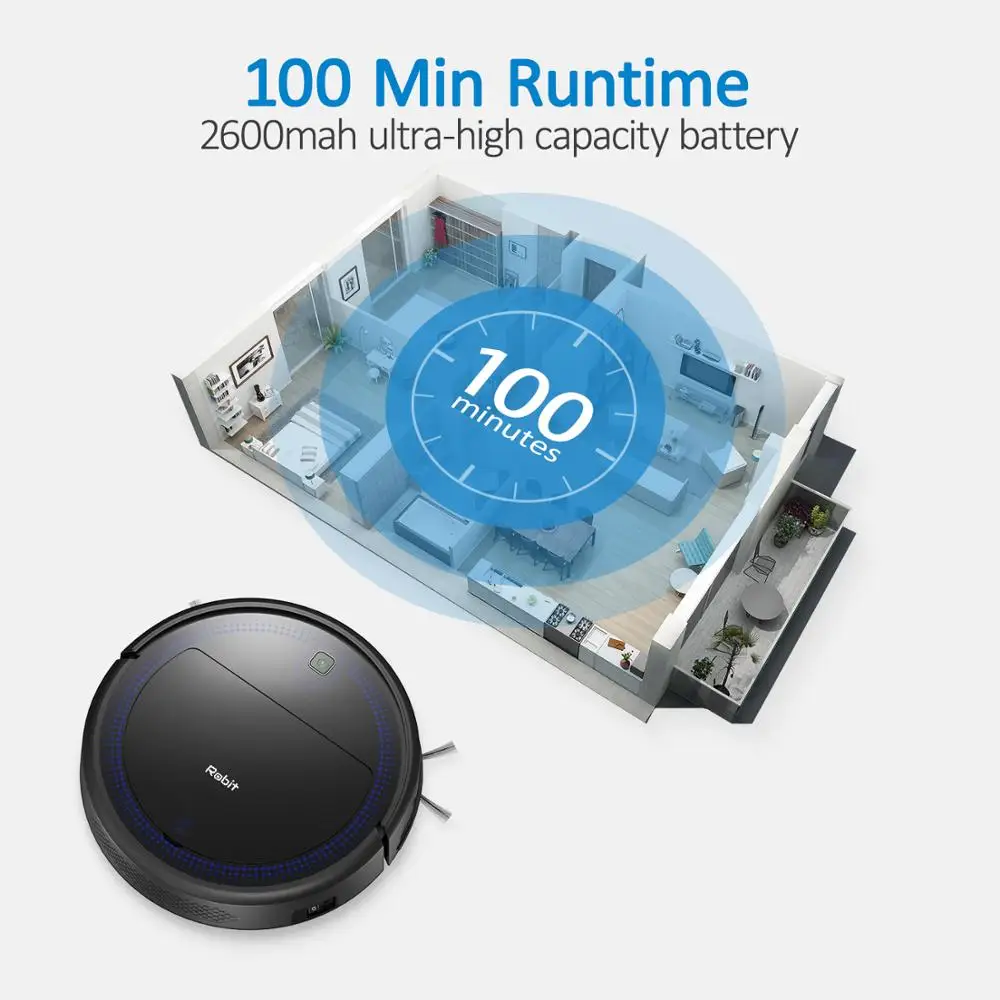  2000 Pa Super Strong Suction And Ultra Quiet Self-Charging Robotic Vacuum Cleaner Robot V7S