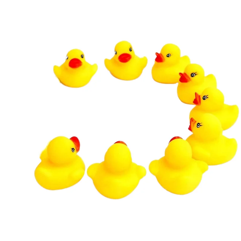 Factory Wholesale Low-Priced Colorful Plastic Rubber Bath Ducks for Bathroom Use Promotional Offer Rubber Duck Family