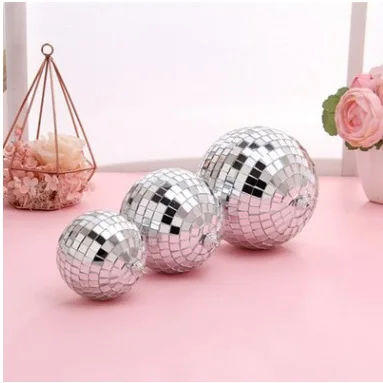 Popular Small Mini Discoball Plastic Hanging Disco Lighting Christmas Mirror Ball for Party