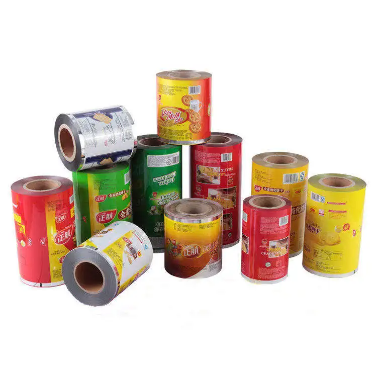 High Quality Biodegradable PE PET Plastic Lamination Film Candy Potato Chips Packaging Film Roll For Food Packaging