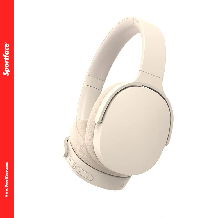 Sportface Sports Wireless Headphones with Mic IPX5 Waterproof Ear Hooks HiFi Stereo Music Earbuds for Phone