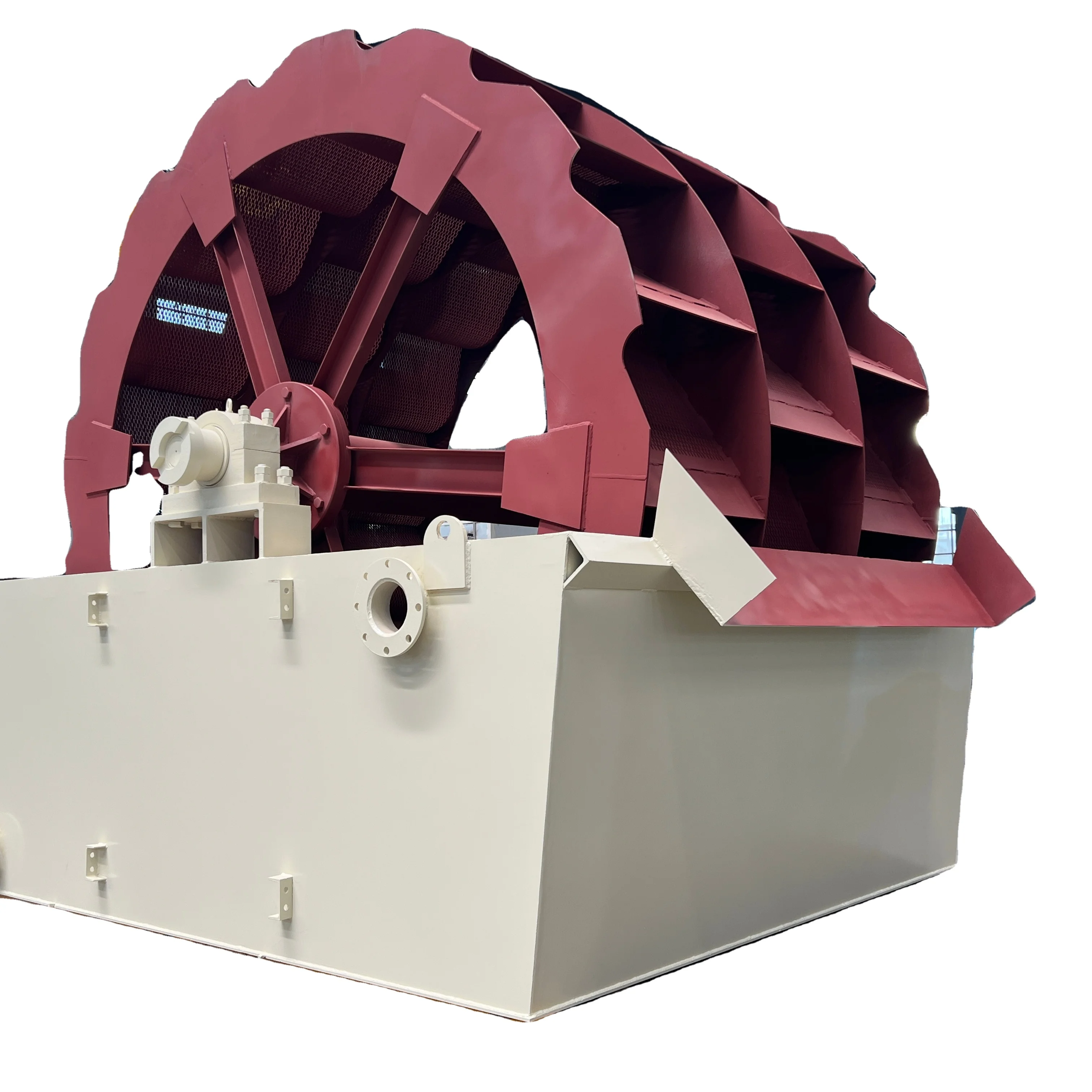 Super Fine Spiral Sand washing Production Line Scrubber Rotary Drum Scrubber River Sand Washing Machine