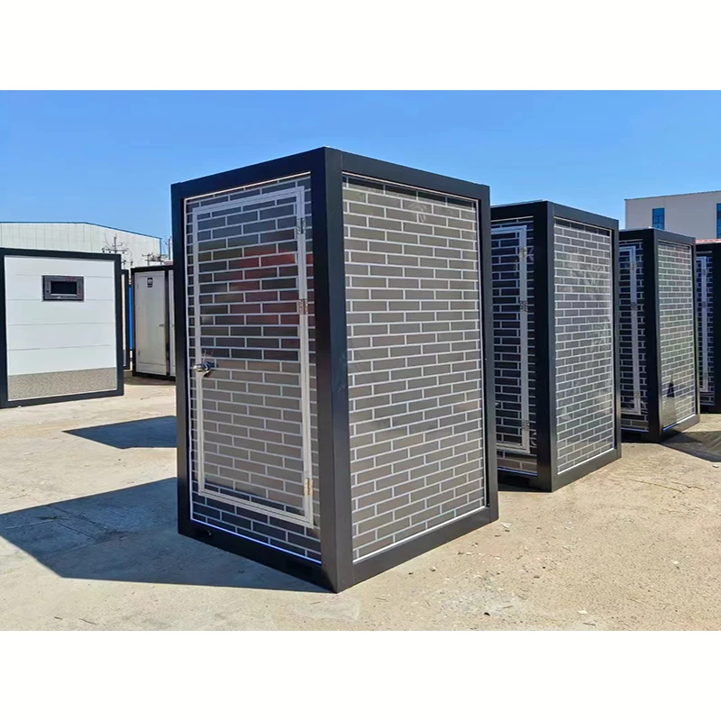 Modern Design Portable Public Toilet Steel Structure with Sandwich Panel Material