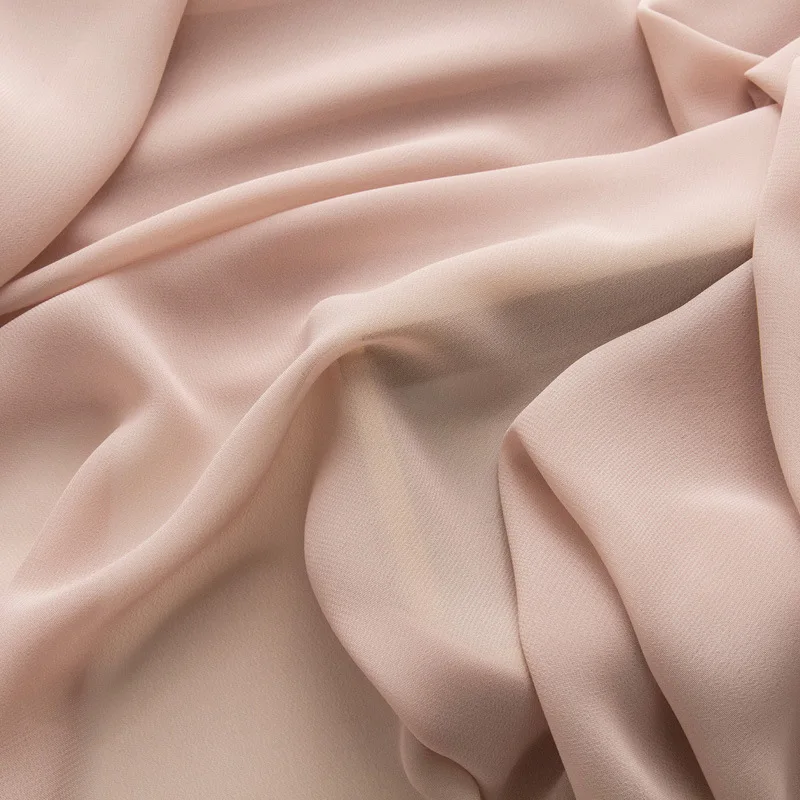 koshibo fabric 100% polyester imitated silk garments fabric for arabian robe