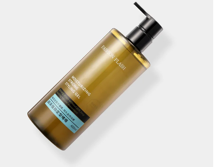 400ml hair gel moisturizing strong styling gel strong shape without stiff long lasting original movement customize DX01D