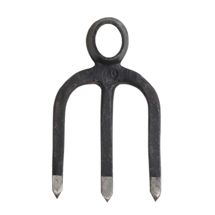 3 Prong Durable Steel Garden Farm Digging Fork Hoe Wholesale Tools Fork