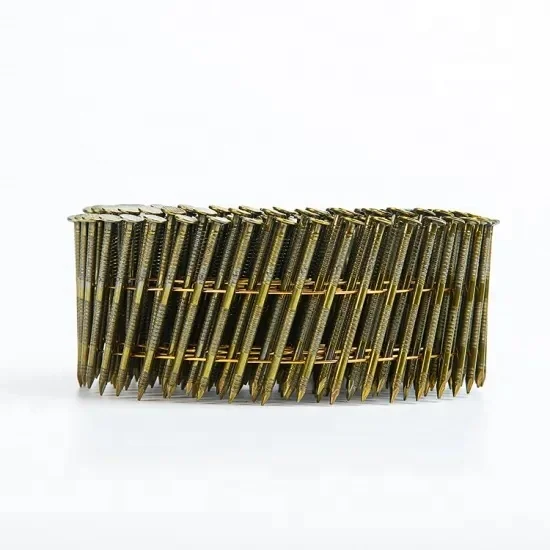 High Standard 1 1/4 Coil Roofing Nails Galvanized nail coil Galvanized Pallet Roofing Coil common nail size