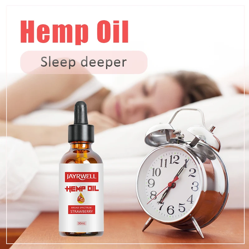Best-selling Own factory planting base Plant extracts relieve pain aid sleep relieve anxiety organic hemp oil drops