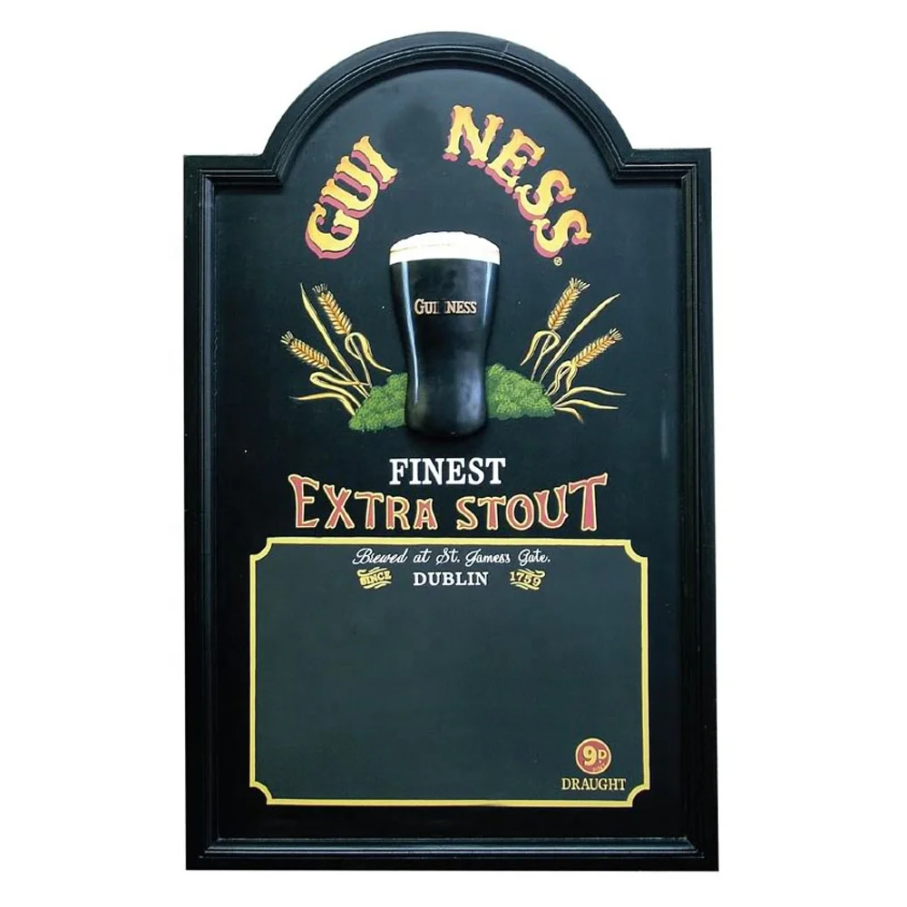 Рекламный товар настенное меню деревянная доска знак