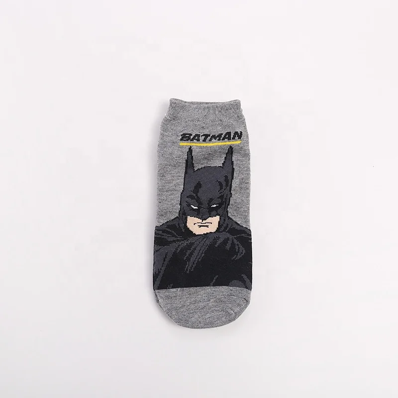 New Marvel ebay hotsale fashion super hero students ankle pretty cartoon cute boy tube socks