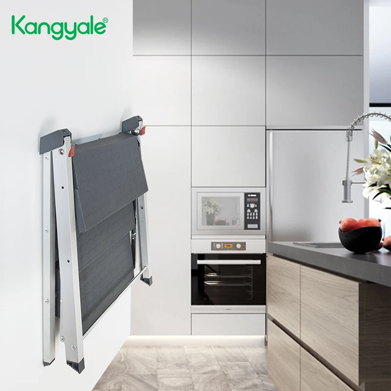 Бытовые товары Kangyale, портативные алюминиевые лестницы, многофункциональная складная лестница для легкого хранения