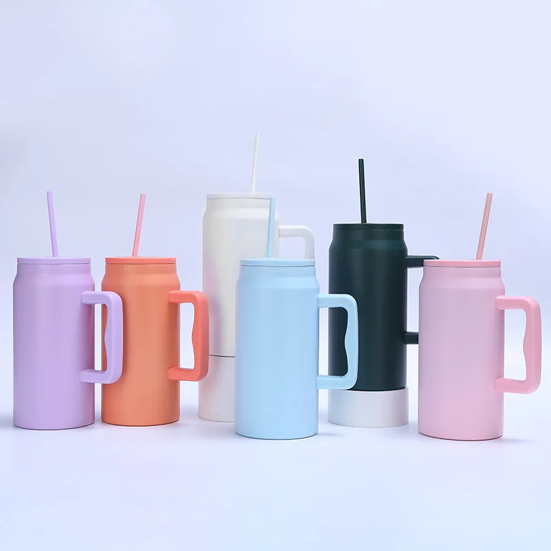 K5   Simple Modern Reusable Insulated Stainless Steel Jug Water Bottle 50 oz Mug Tumbler with Handle and Straw Lid