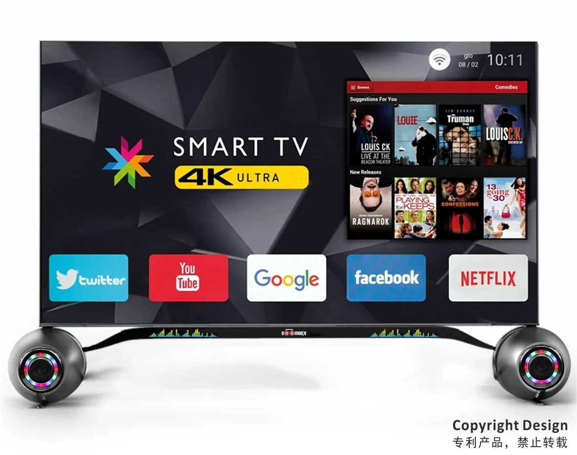  32 дюймов led televisores smart