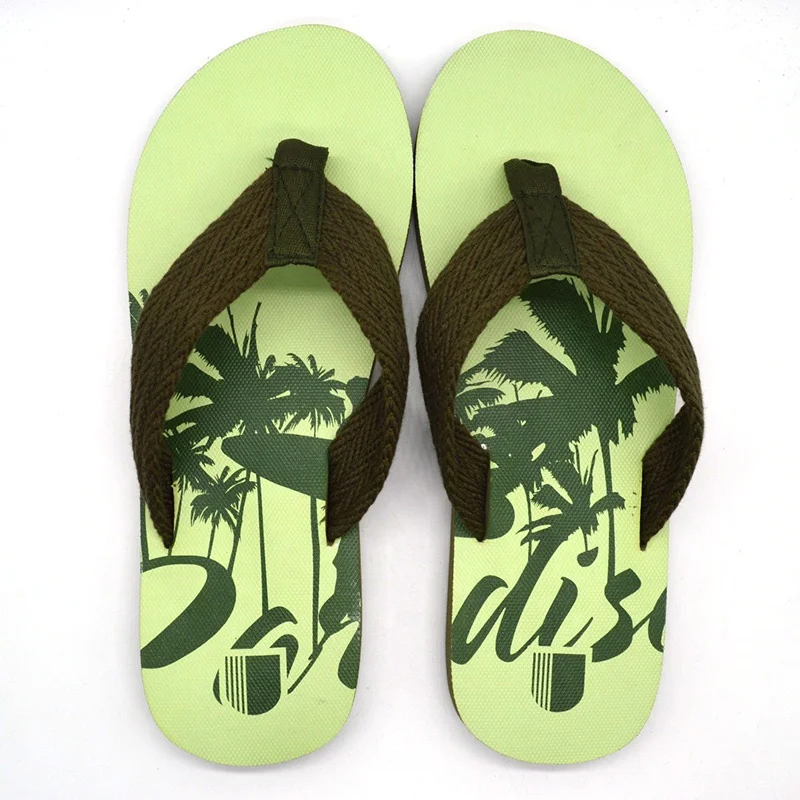 Custom Design Rubber Slipper Men Flip Flop