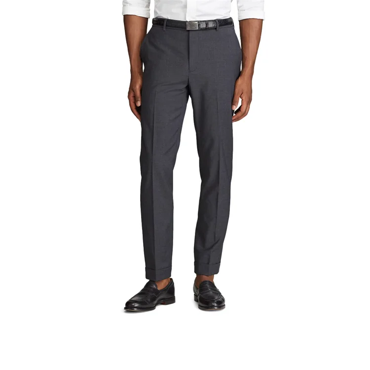 2022 Hot Sale Simple Design Lightweight Spandex Nylon Mens Teachers Pants Best School Uniform