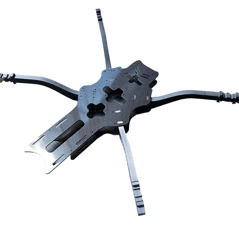 Изготовленные на заказ Углеродные фрезы cnc резка углеродного волокна листы для FPV гоночного дрона рамы
