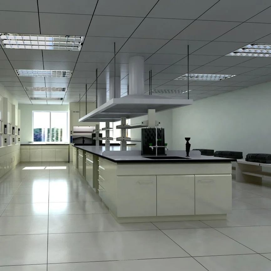 lab island table with reagent rack drawers physical chemistry medical lab furniture for school and food lab