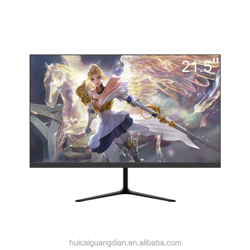 Cheap Price LED Monitors Mini Size 21.5inch Fhd Hd 60/75hz 1920x1080 Student Computer LCD Monitor With Audio