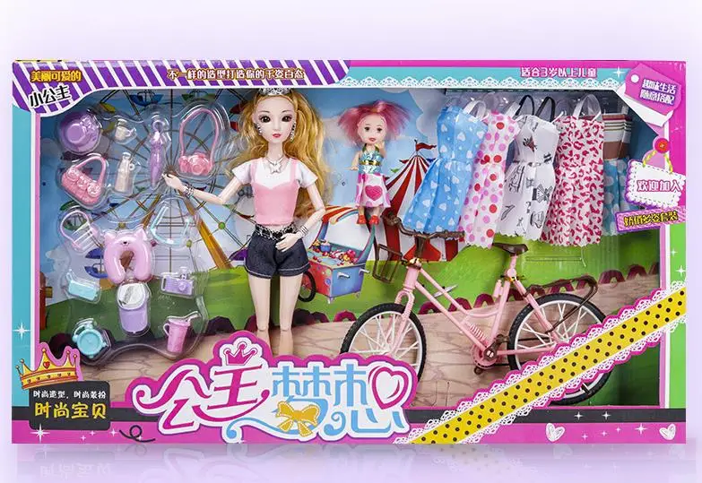 Оптовая продажа, игровой домик, свадебная наряд, кукла, игрушка, праздничная танцевальная кукла, подарок для девочки, принцессы, подарочный набор