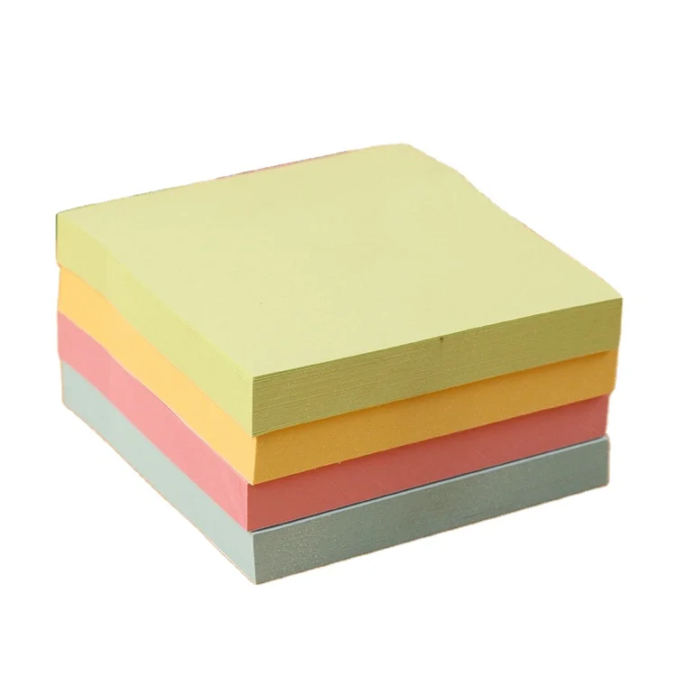 Good Quality Colorful Memo Cube Sticky Notes for Office