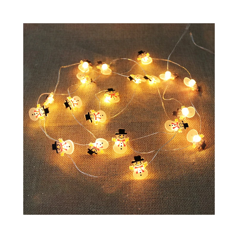 High Quantity Christmas Tree Ornaments Holiday decoration lights LED string copper
