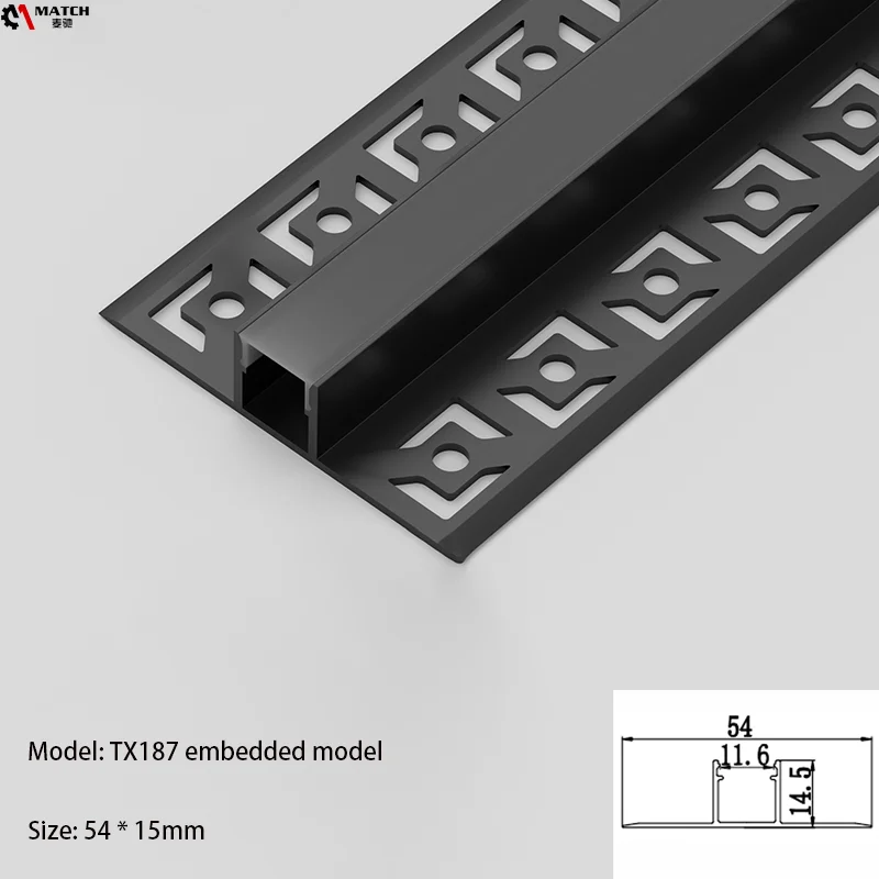 2m/pcs LED underground lamp aluminum groove ,aluminum recessed profile alloy for inground/floor/wall/stair lighting