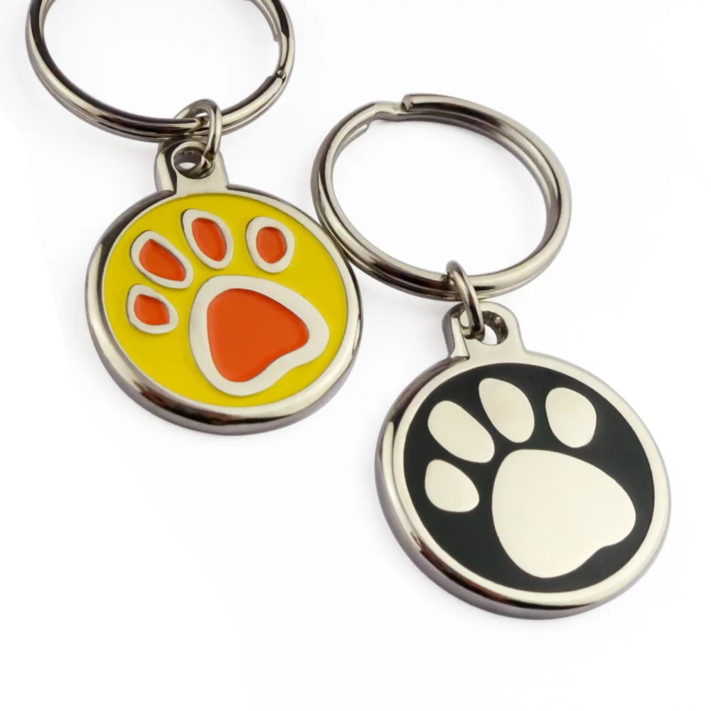 Custom Personalized Dog Pet Tag Bone Cute Dog Tags Your Own Logo Id Tag Dog