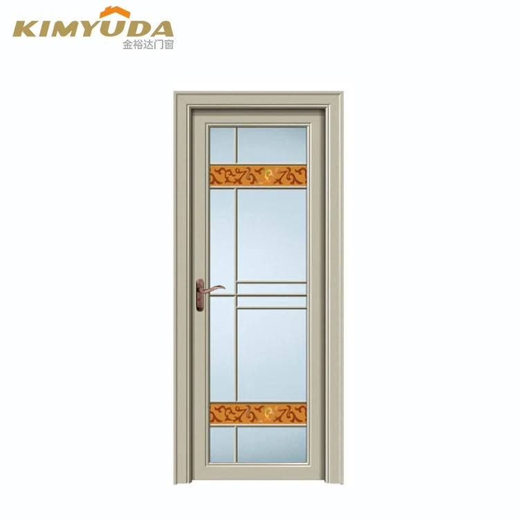 JYD Customized Size Aluminium Toilet Door Aluminium Hinged Doors Other Swing Doors For Sale