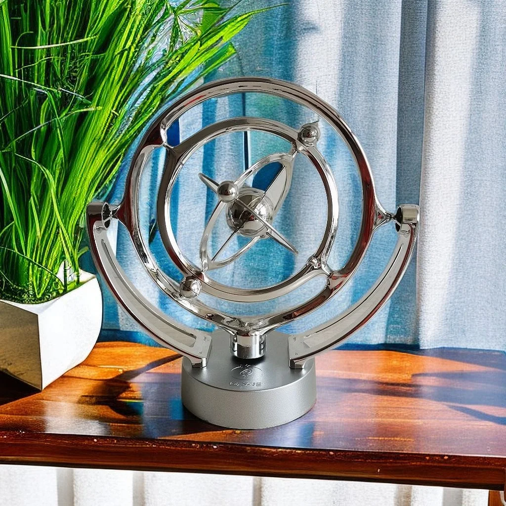 2024 New Shake Wiggle Device Office Decoration Newton Pendulum Balance Steel Balls Perpetual Motion Desk Sculpture Toy