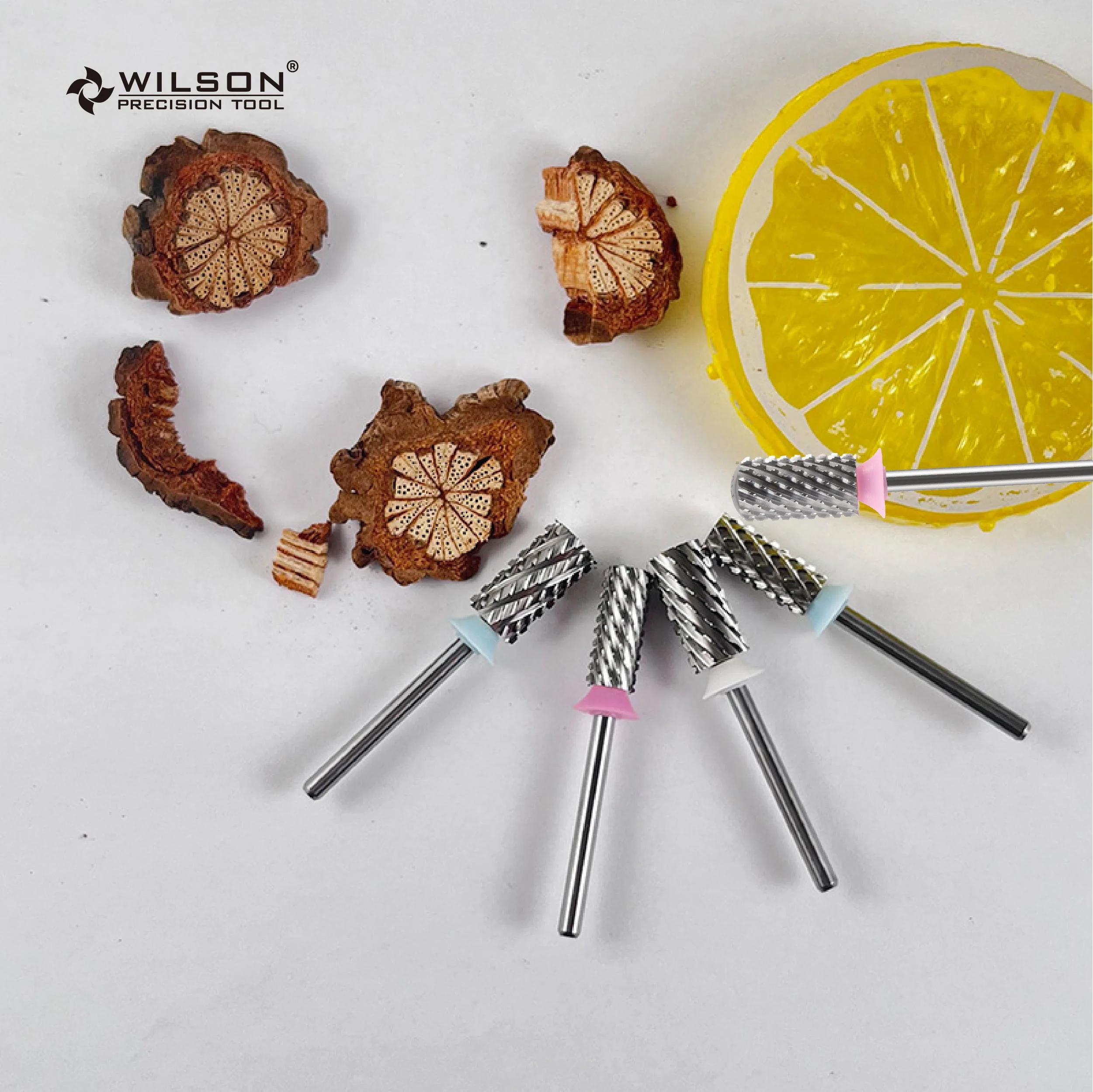 Large Smooth Barrel Bit Pro (Pro Cut) Professional Barrel shape Nail Polish Tool More Polishing Area Tungsten Carbide Nail Drill