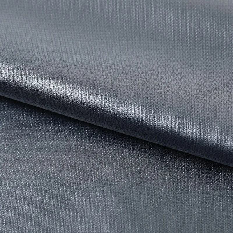 50D 0.15 Plaid POLY PONGEE Fabric Film waterproof and breathable down jacket ski suit pongee fabric