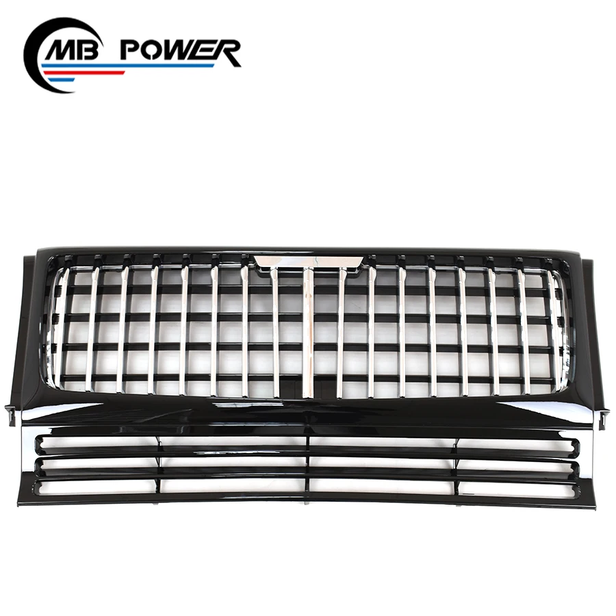 G Class W463 CAN Style Grille Suitable for G63 G65 G500 G55 G400 G350 Car Grille ABS Material 1990-2018y